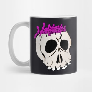 Skull with Worms Mug